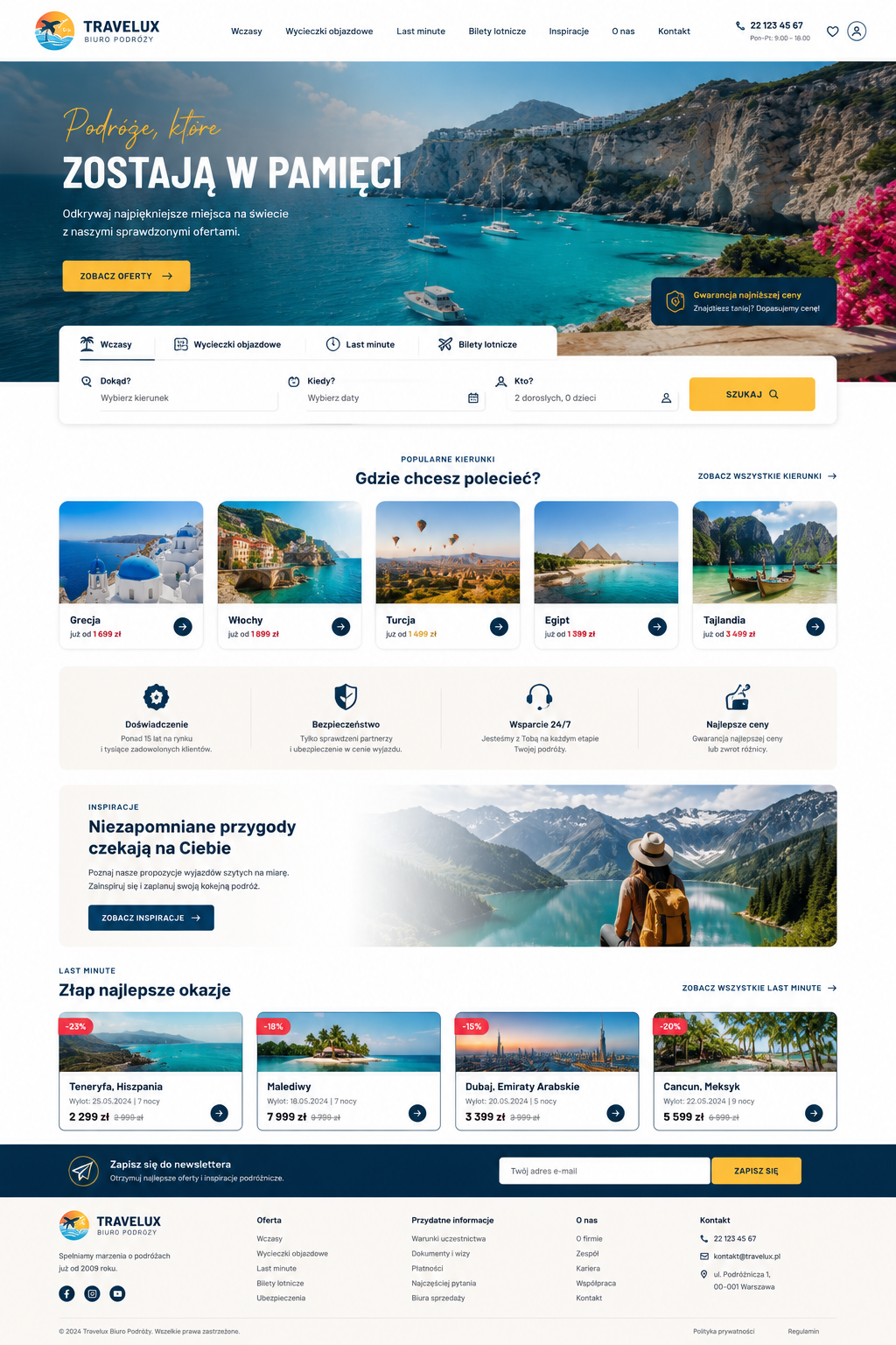 Strona firmowa — Agencja marketingowa